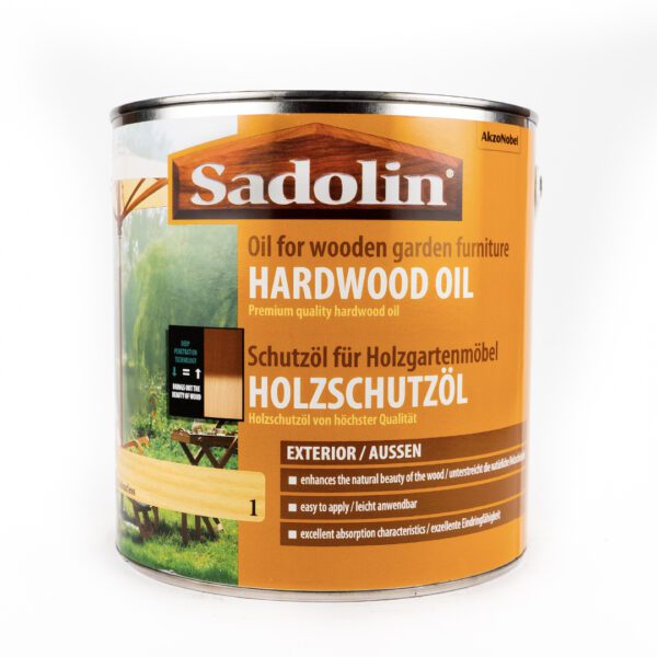 SADOLIN HARDWOOD OIL INCOLORO 1 DE 2,5 LTS