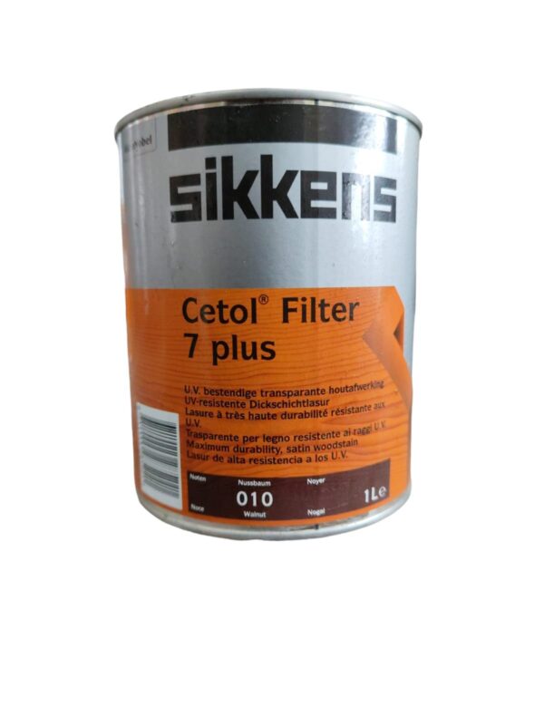 SIKKENS FILTER 7 PLUS COLOR 010 NOGAL 1Lts