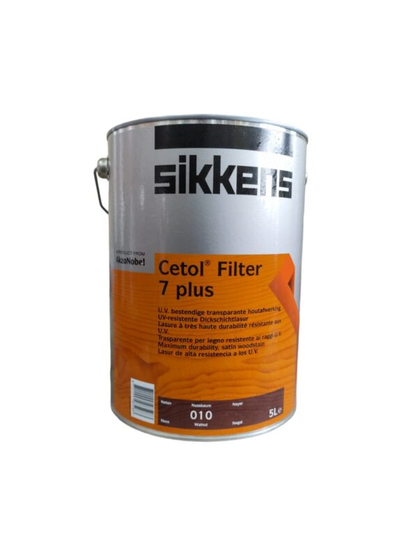 SIKKENS FILTER 7 PLUS COLOR 010 NOGAL 5 LTS.