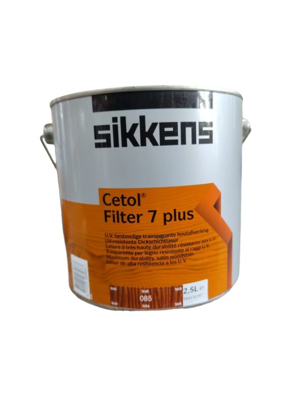 SIKKENS FILTER 7 PLUS COLOR 085 TEKA 2.5 LTS.