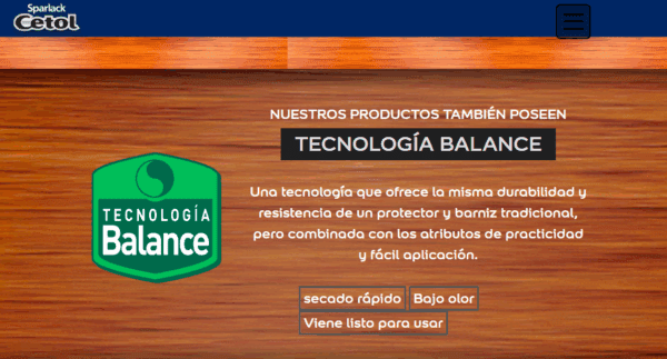 SPARLACK CETOL CLASSIC BALANCE CANELA ACETINADO 900ML